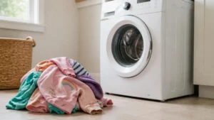 pranie odzieży dziecięcej Łódź po wakacjach